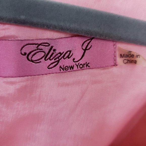 Eliza J retro floral Print Feminine fit and flare dress size 6 Excellent Condi - Picture 9 of 9